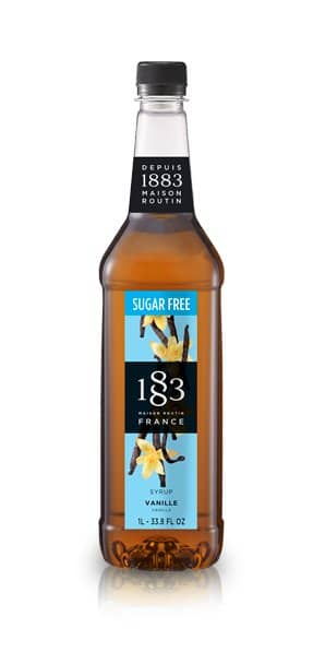 1883 - 1L - SUGAR FREE Vanilla Syrup