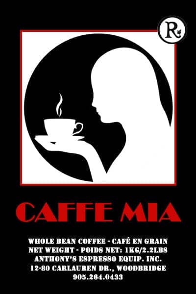 Anthony's Caffe Mia Whole Beans - 500g