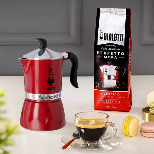 Bialetti Fiammetta Moka Pot – 3 Cup Stovetop Espresso Maker