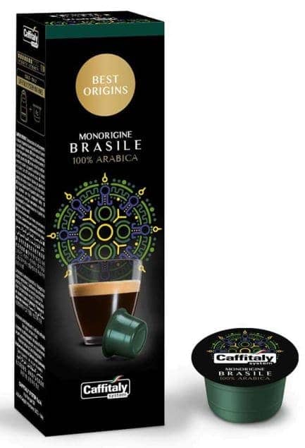 Caffitaly Brasile Capsule 10 Count - Anthony's Espresso