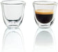 De'Longhi Double Walled Espresso Glasses Set of 2 - Anthony's Espresso