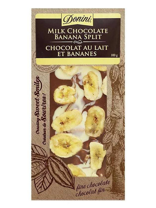 Donini Milk Chocolate Banana Split 100g