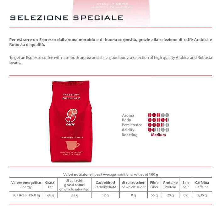Essse Selezione Speciale Whole Beans - 1kg - Anthony's Espresso
