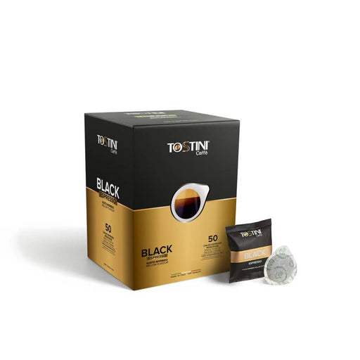Tostini COFFEE PODS BLACK - 50 Pack