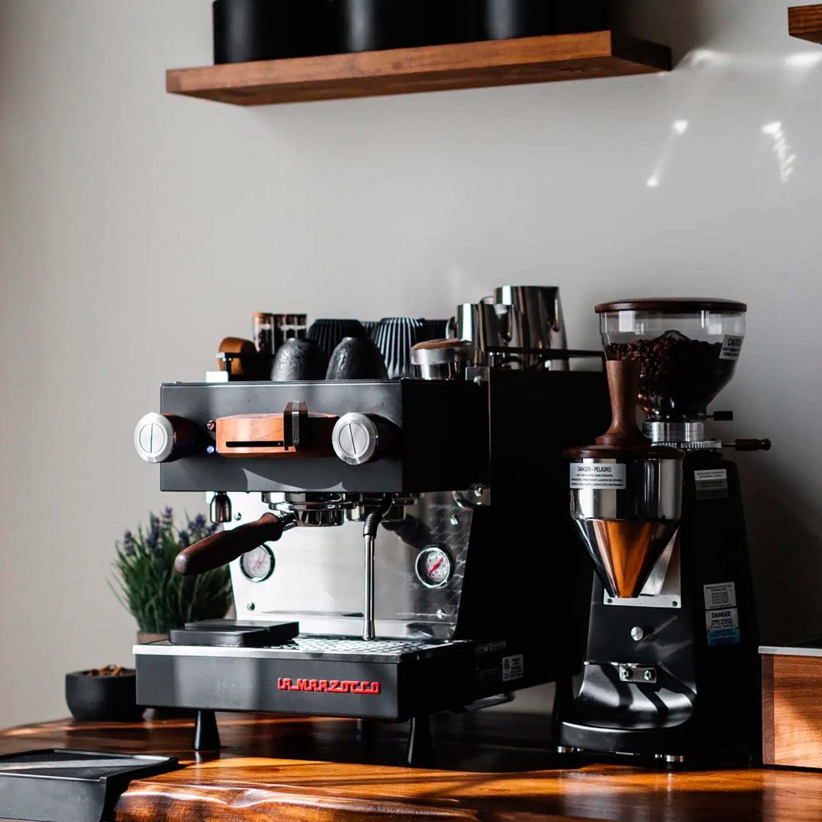 The Elegance and Performance of the La Marzocco Linea Mini Black: A Review - Anthony's Espresso