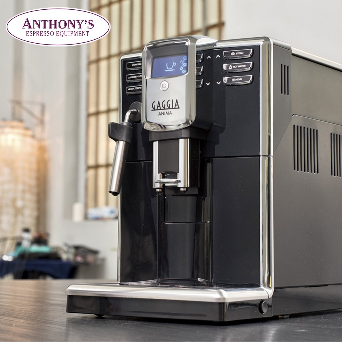 The Gaggia Anima - An Intuitive Display - Anthony's Espresso