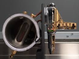 image of heat exchanger in espresso machine.