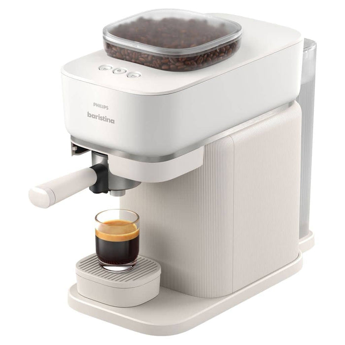 Philips Baristina Semi-Automatic Espresso Machine - Combo With Frother