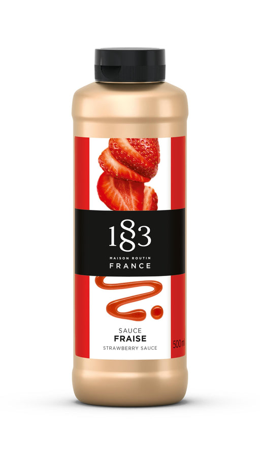1883 - Strawberry Topping Sauce - 500ml Bottle