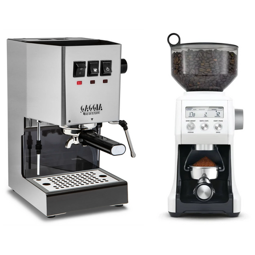 Gaggia Classic E24 SS & Breville Smart Grinder Pro Combo