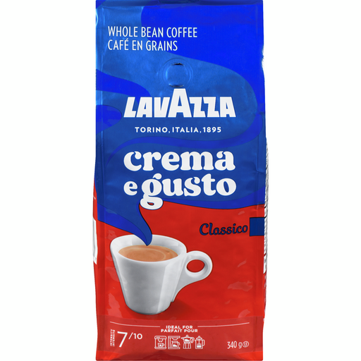Lavazza Crema Gusto Whole Beans 340g