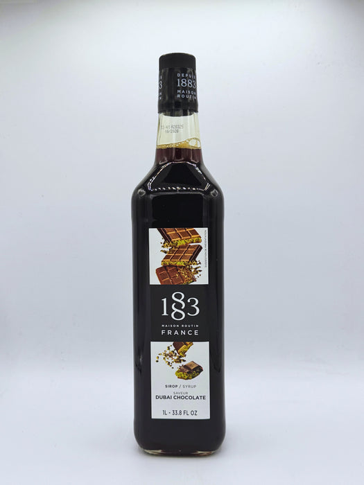 1883 Dubai Chocolate Syrup – 1L Glass Bottle