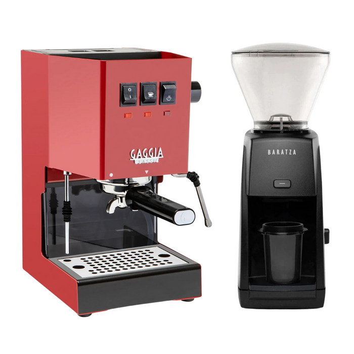 Gaggia Classic E24 & Baratza Encore ESP Black Combo