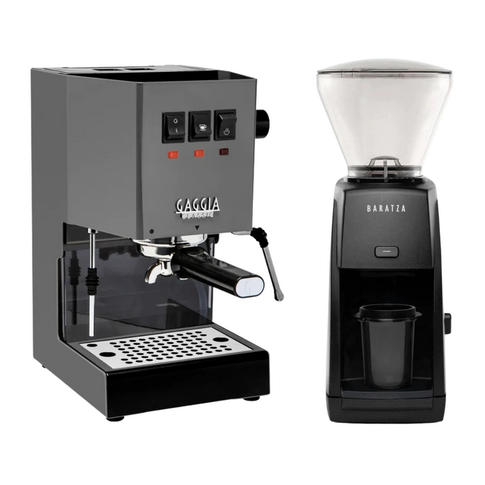 Gaggia Classic E24 & Baratza Encore ESP Black Combo