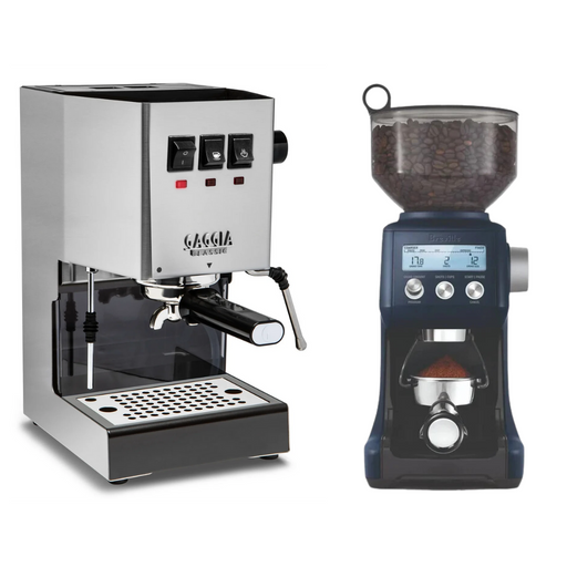 Gaggia Classic E24 SS & Breville Smart Grinder Pro Combo