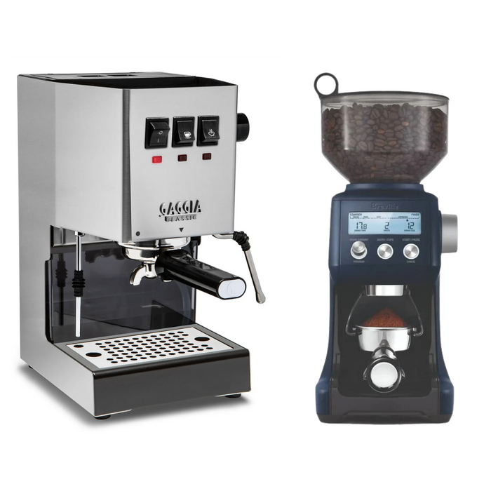 Gaggia Classic Evo Pro SS & Breville Smart Grinder Pro Combo