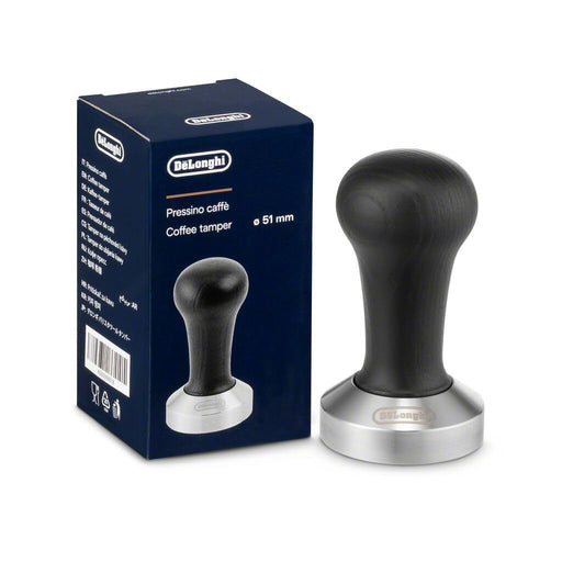 De'longhi 51mm Black Wood Tamper