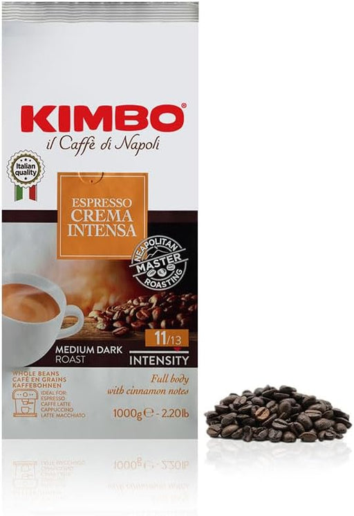 Kimbo Crema Intenso 1kg Beans Case (6X1kg)