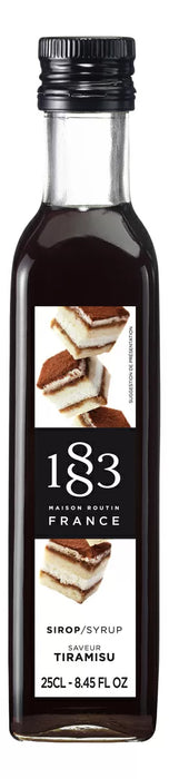 1883 - 250ml Glass Bottle  - Tiramisu