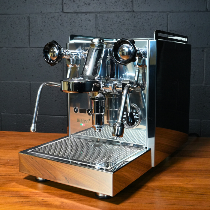 Quick Mill Rubino Plus Espresso Machine - Stainless Steel