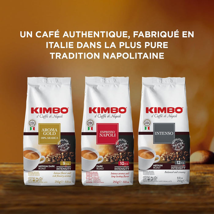 Kimbo Gold 100% Arabica 1kg Beans