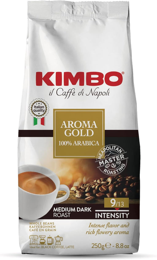 Kimbo Gold 100% Arabica 1kg Beans