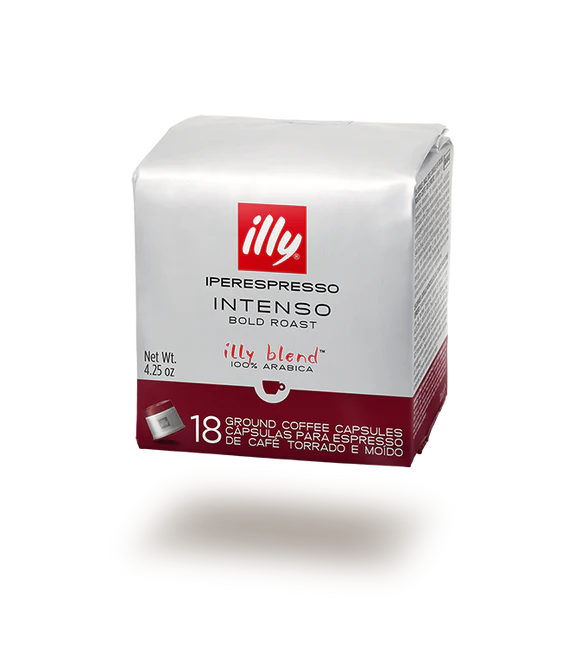 Illy iperEspresso Capsules Intenso - 18 Capsules (Case of 6)