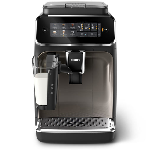 Philips 3300 Series Fully Automatic Espresso Machine w/ LatteGo & Iced Coffee - Black