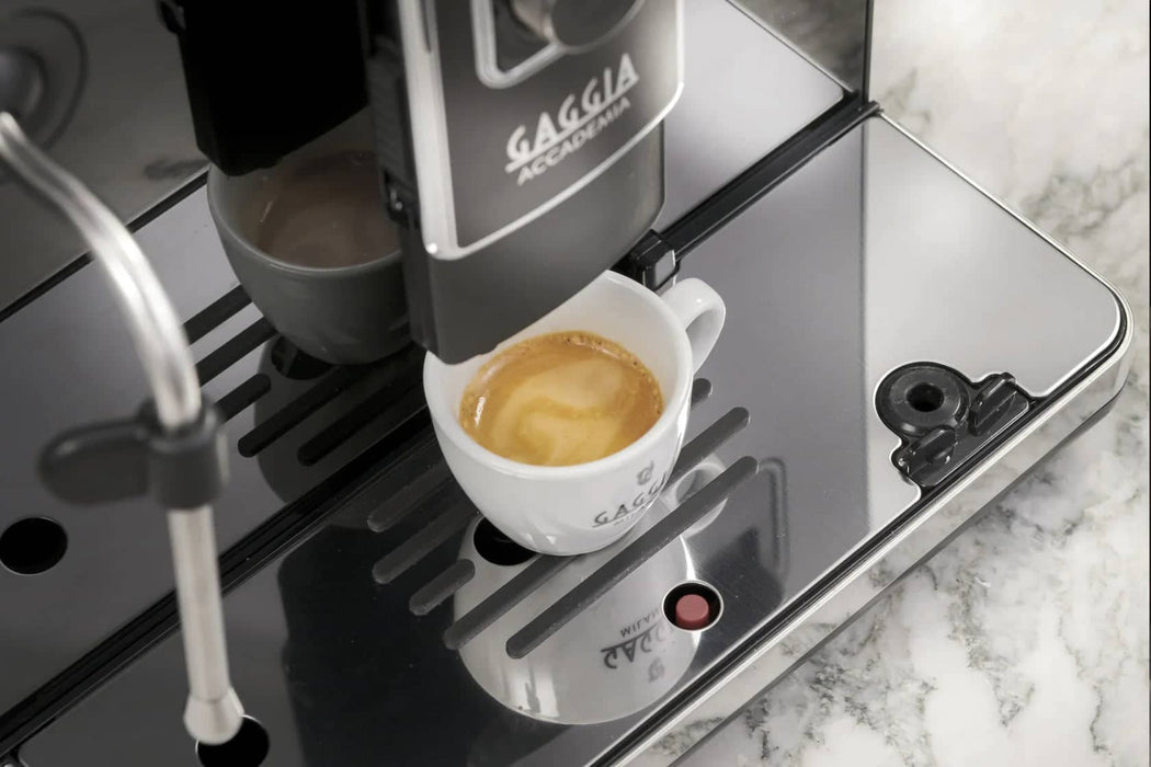 Gaggia Accademia Espresso Machine - Black Glass
