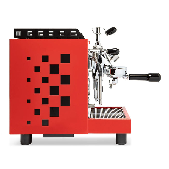 Bezzera Aria TOP Espresso Machine w/PID, Flow Control and Rotary Pump - Red