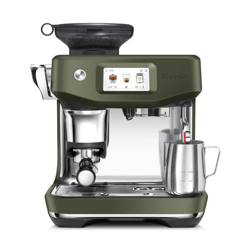 Breville Barista Touch Impress Automatic Espresso Machine, Olive Tapenade #BES881OLT1BNA1