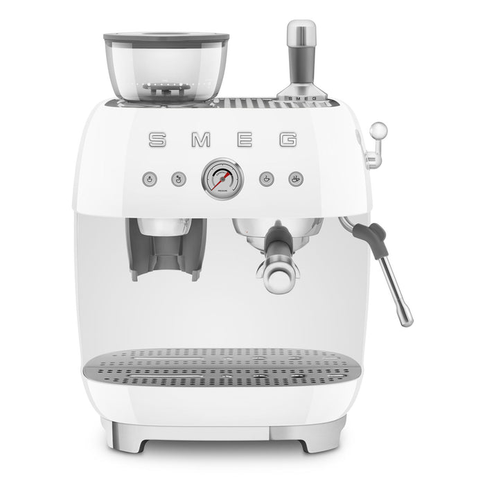 Smeg Manual Espresso Machine W/ Built-in Grinder