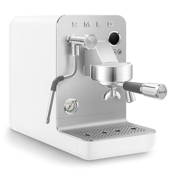 SMEG MiniPro Espresso Machine – Matte White (EMC02WHMUS)