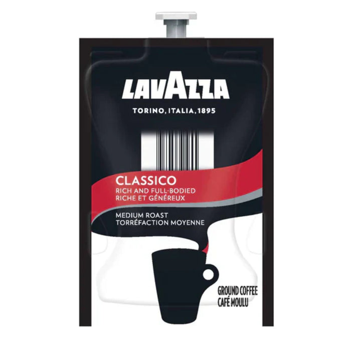 Lavazza Classico coffee package on a white background