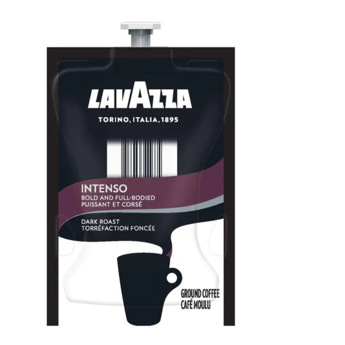 Lavazza Intenso coffee package on a white background