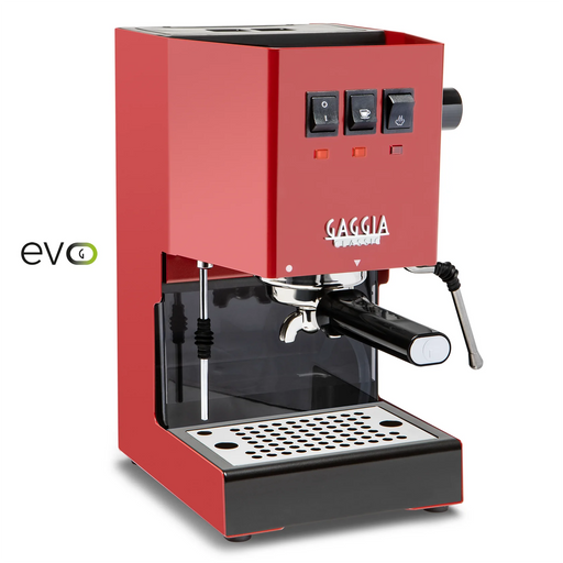 Gaggia Classic Evo Pro Espresso Machine - Cherry Red