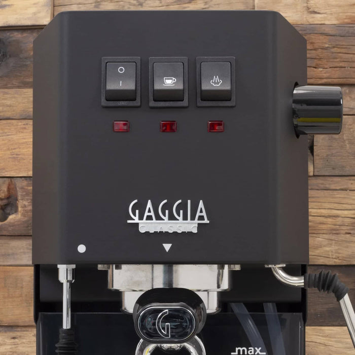 Gaggia Classic Evo Pro Espresso Machine - Thunder Black