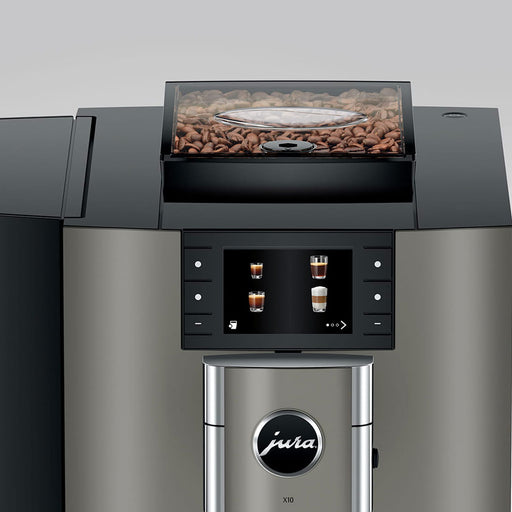 Jura X10 Professional Espresso Machine - Dark Inox