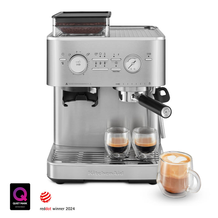 Kitchen Aid Semi Automatic Espresso Machine with Burr Grinder