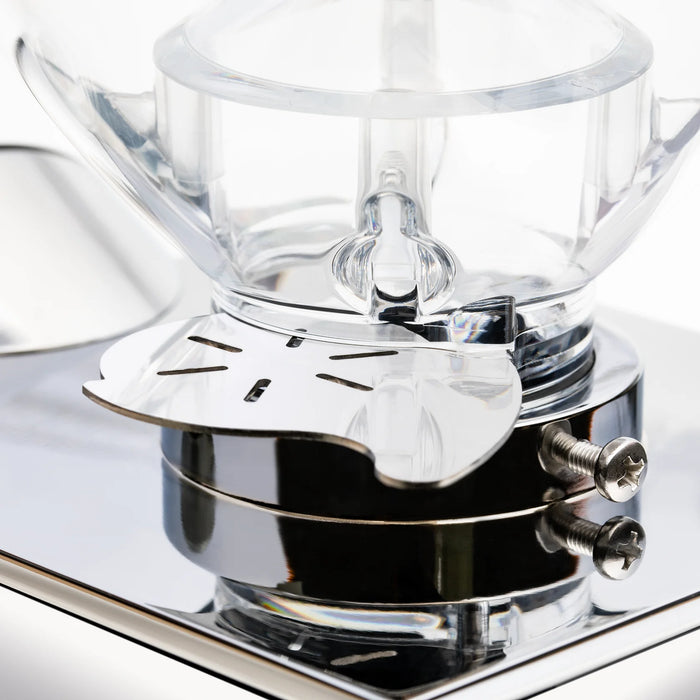 LX Italia Newton 55 Espresso Grinder - Chrome