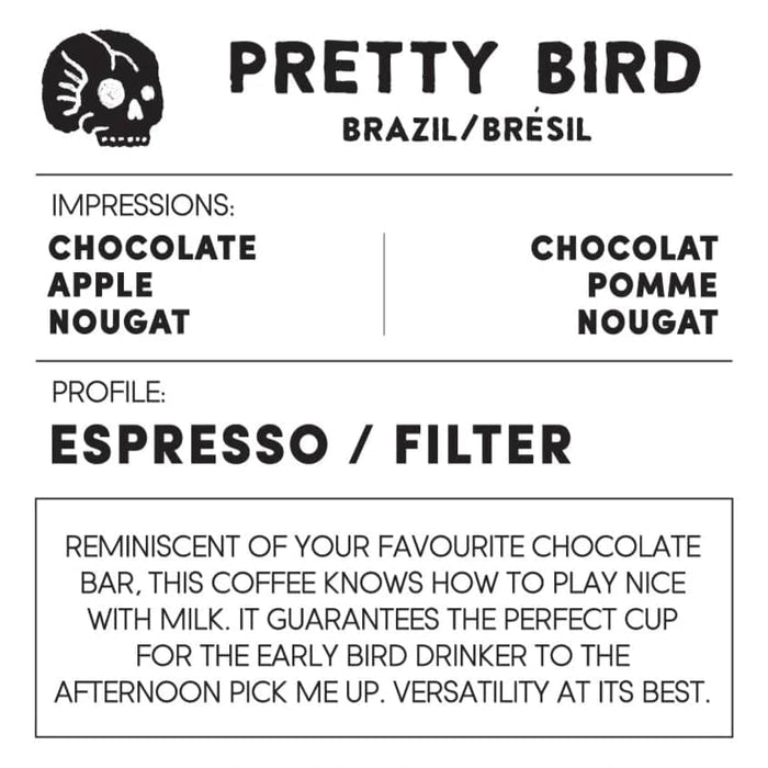 PRETTY BIRD - BRAZIL - 300g Whole Beans