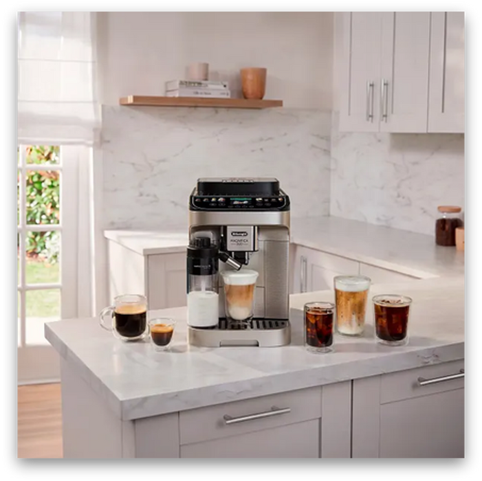 De'Longhi Magnifica Duo Fully Automatic Espresso & Coffee Machine (ECAM33080SXB)