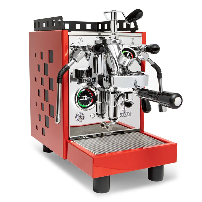 Bezzera Aria TOP Espresso Machine w/PID, Flow Control and Rotary Pump - Red