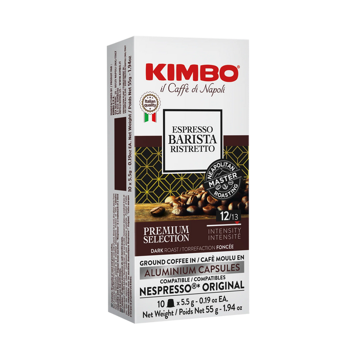 Kimbo Aluminium Nespresso Capsule Ristretto