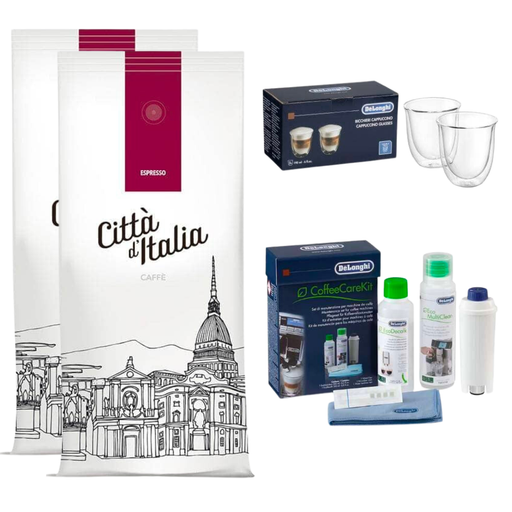 Delonghi Coffee and Care Bundle