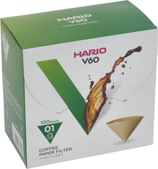 Hario V60-01 - Natural 100 Pack