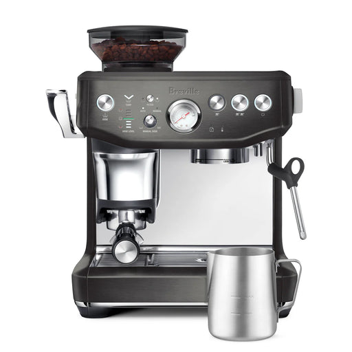 Breville Barista Express Impress Espresso Machine - Black Stainless Steel