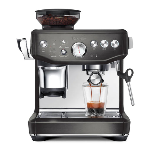 Breville Barista Express Impress Espresso Machine - Black Stainless Steel