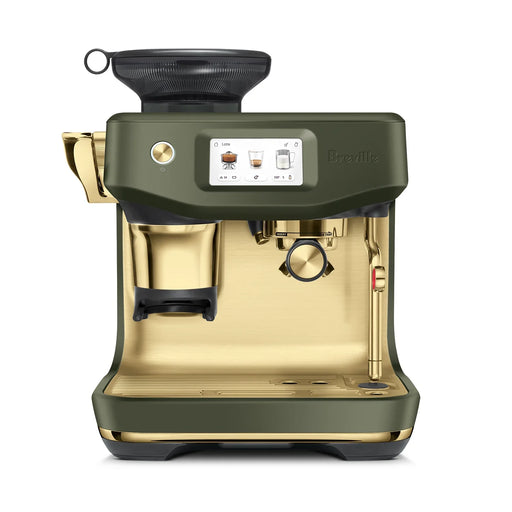 Breville Barista Touch Impress Espresso Machine – Olive Tapenade Brass