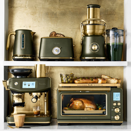 Breville the Toast Select™ Luxe – Olive Tapenade Brass (Model BTA735OLB1BNA1)